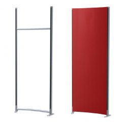 ISOframe Compact základní modul – Midi (229cm) | Maxi (249cm) | různé úhly zaoblení: 5°, 10°, 15°, 22.5°, 30°, 45°, 60°, 90°, nebo rovný 180°