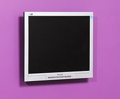 LCD držák IS-9835, Small media screen holder VESA 75/100