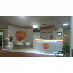 ISOframe wave stánek GSK