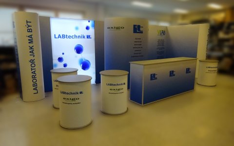 ISOframe wave, exhibit, lightbox,ISObar - LABtechnik