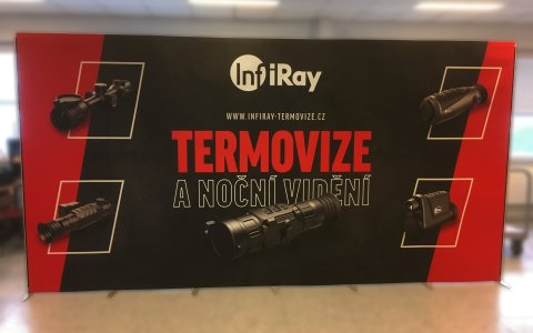 ISOframe wave - stěna 6 modulů - infiray