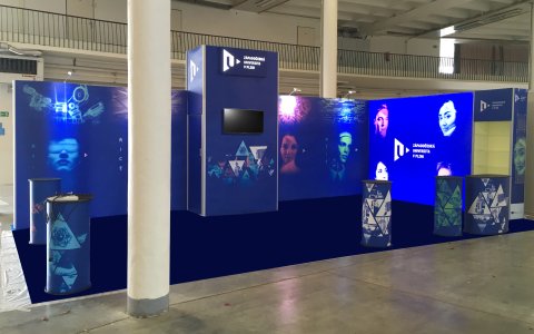 ISOframe exhibit - ZCU stánek