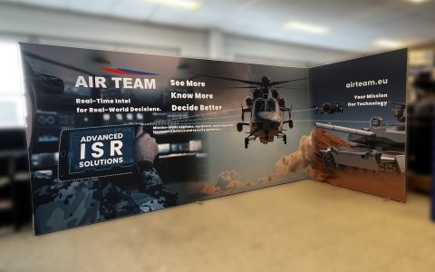 ISOframe Fabric - L stánek 3x6m AirTeam